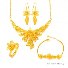 足金繁花似錦套裝